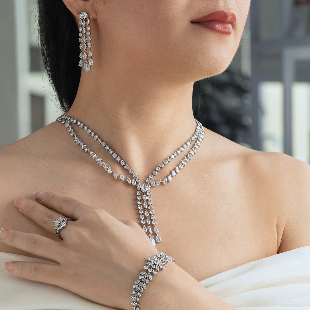 Luminous Drop Necklace Set