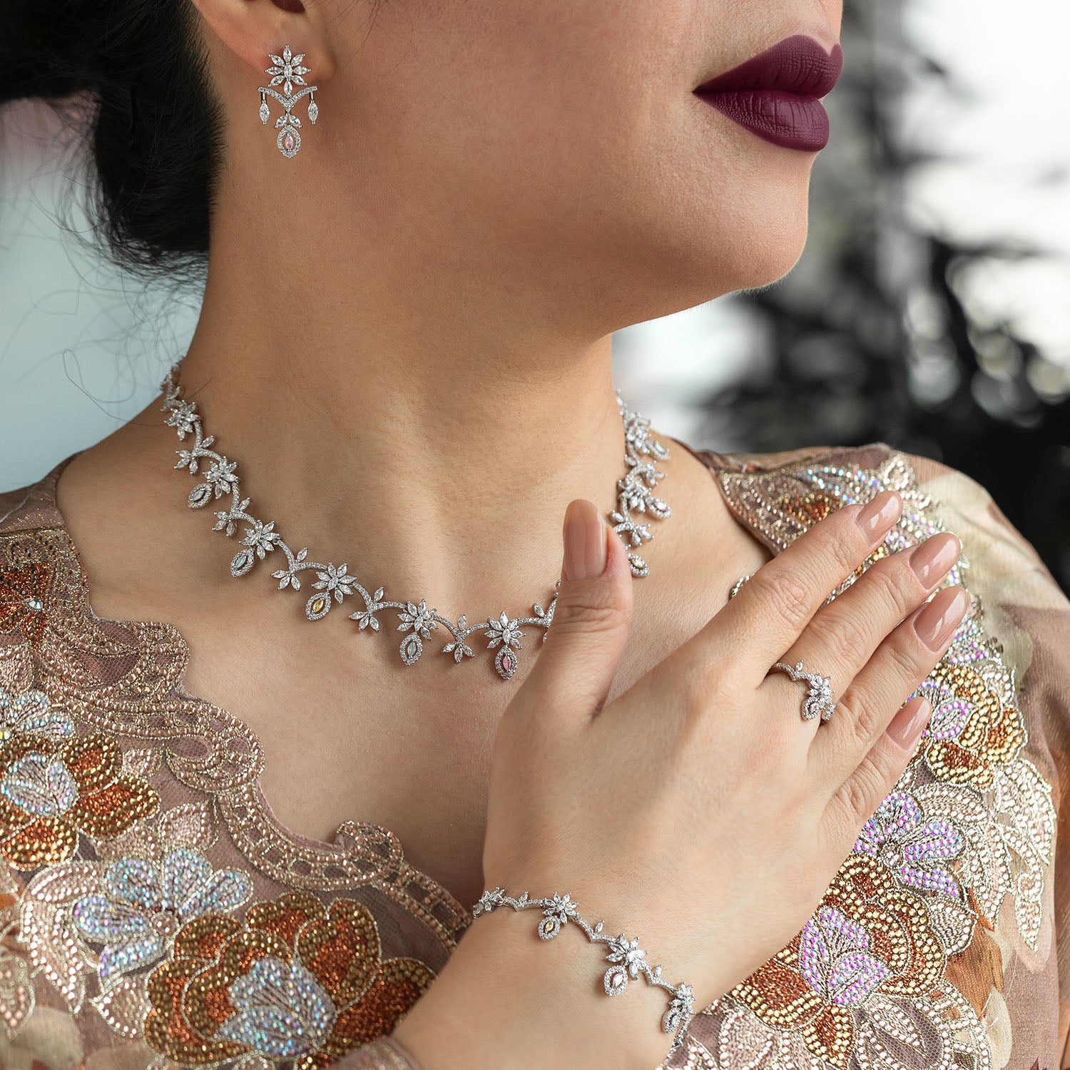 Floral Sparkle Set