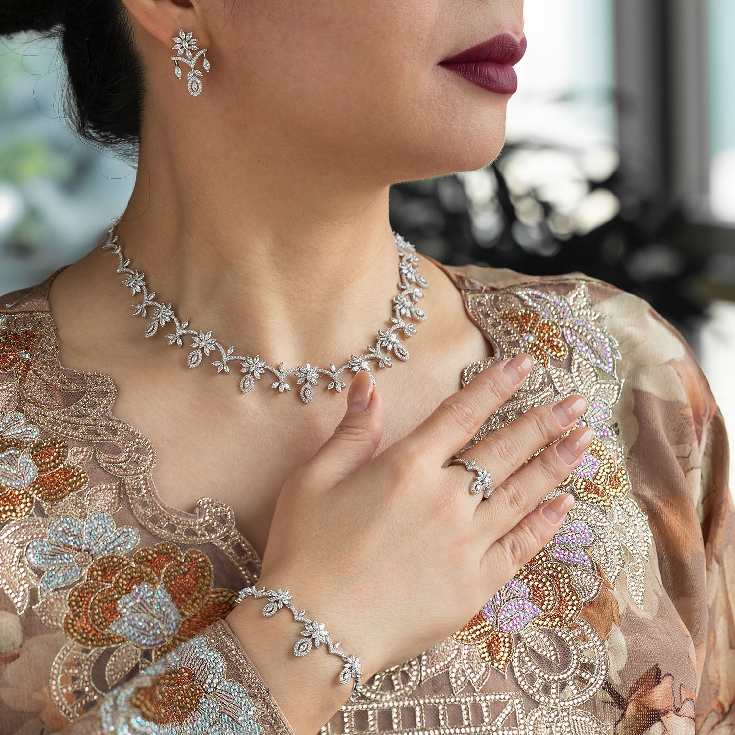 Floral Sparkle Set