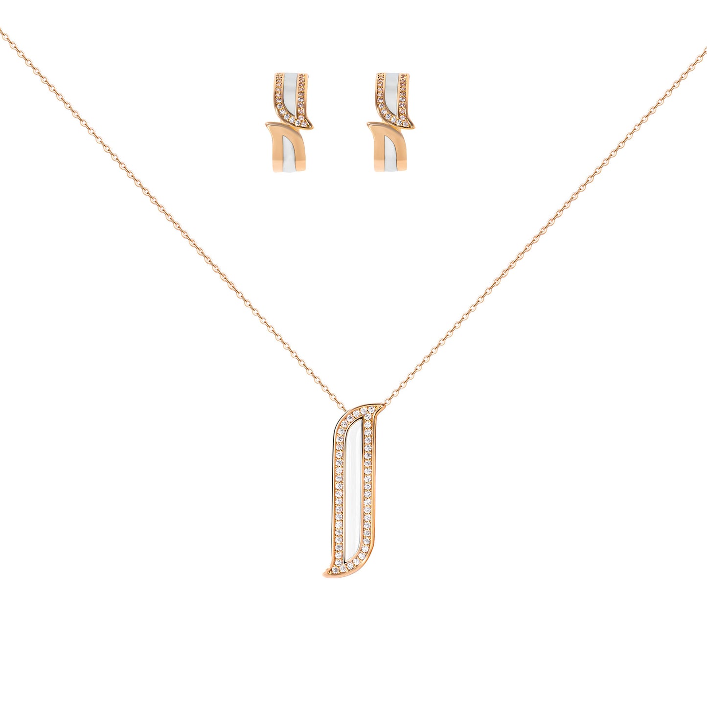 Classic Alif Necklace Set