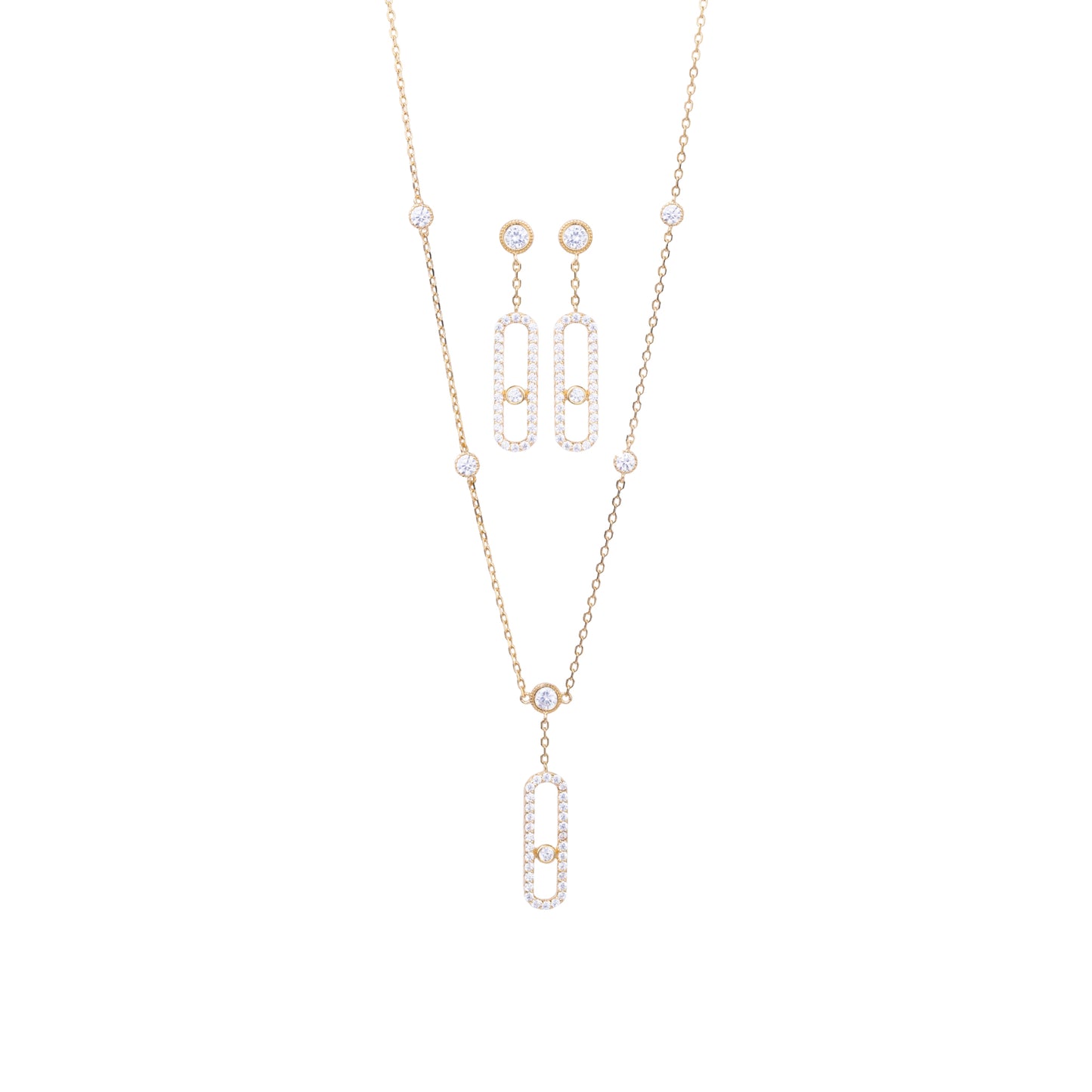 Sleek Sophistication Necklace Set