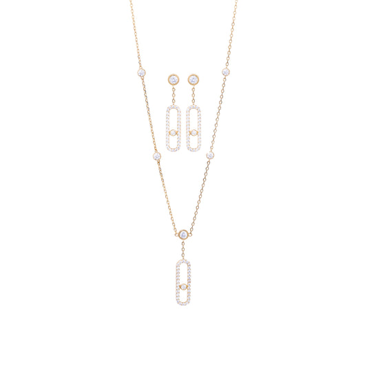 Sleek Sophistication Necklace Set