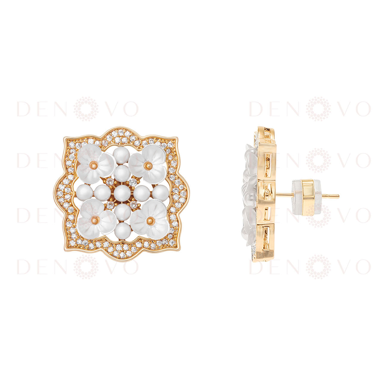 Zahra Pearl Earrings