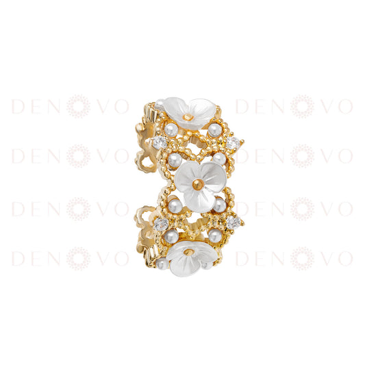 Zahra Pearl Ring